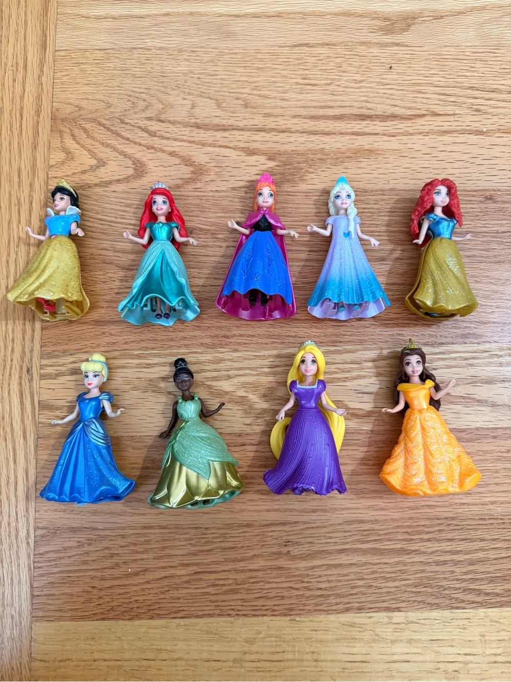 Disney Princess Magic Clip dolls